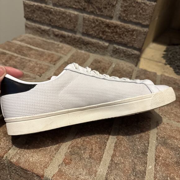Adidas Originals Unisex Rod Laver Trainer Shoes Sneakers White Black Retro Sz 9 - Picture 7 of 16